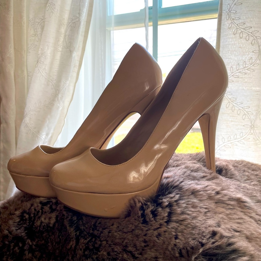 Aldo beige heels